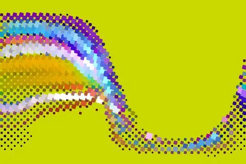 Abstract background. Dots design. Bright colors on background with copy space Stock Illustration