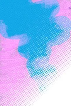 Abstract background of dots in pink and blue tones for cards, presentations, Stock Illustration