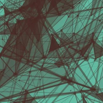 Abstract background with dotted grid Illustrazione stock