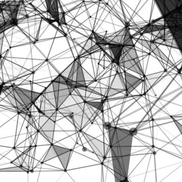 Abstract background with dotted grid Illustrazione stock