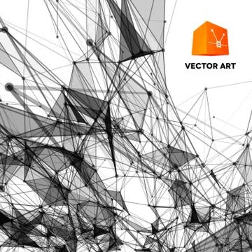 Abstract background with dotted grid 스톡 일러스트