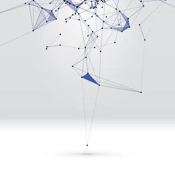 Abstract background with dotted grid 스톡 일러스트
