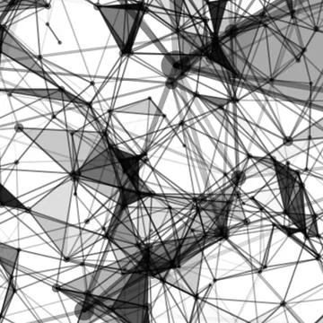 Abstract background with dotted grid Stock Illustration