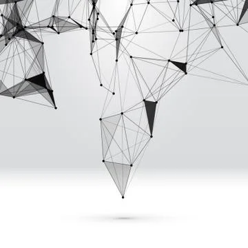 Abstract background with dotted grid 스톡 일러스트