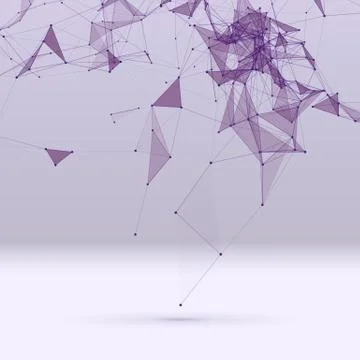 Abstract background with dotted grid 스톡 일러스트