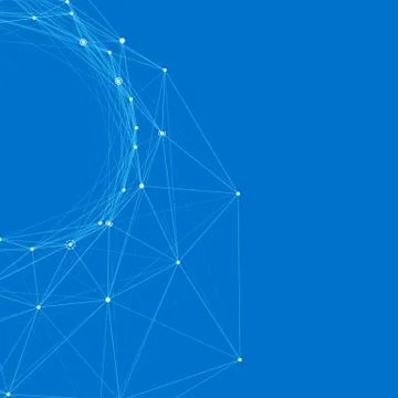 Abstract background with dotted grid 스톡 일러스트