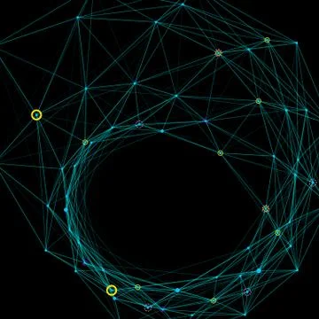 Abstract background with dotted grid 스톡 일러스트