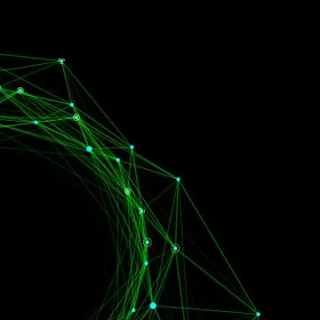 Abstract background with dotted grid Stock Illustration