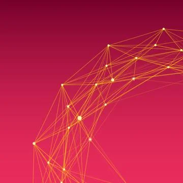Abstract background with dotted grid 스톡 일러스트