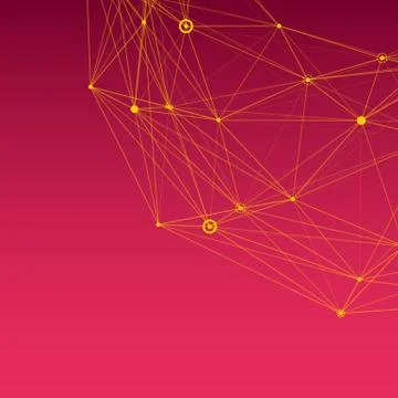 Abstract background with dotted grid 스톡 일러스트
