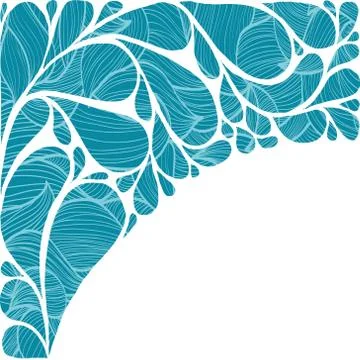 Abstract background with drops Stock Illustration