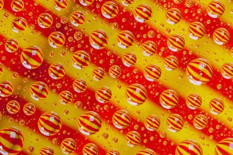 Abstract background with drops Stock Photos