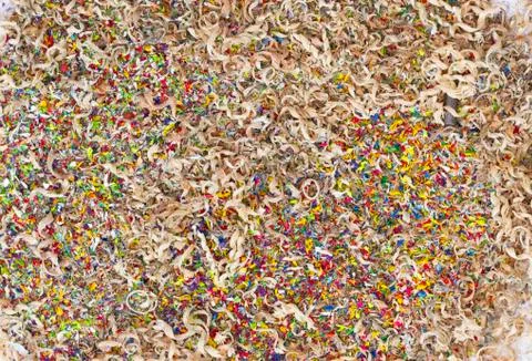Abstract background by dust from pencil sharpener Stock Photos