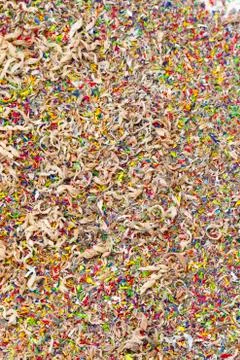 Abstract background by dust from pencil sharpener Stock Photos