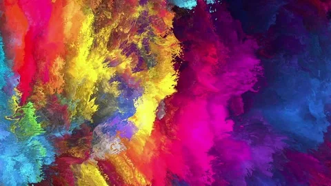 Abstract background with dynamic colors moving up 스톡 동영상 125522410