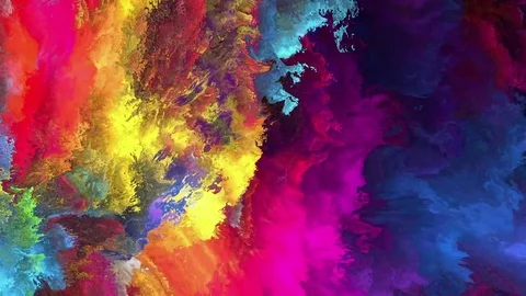 Abstract background with dynamic colors rotating left 스톡 동영상 125522343