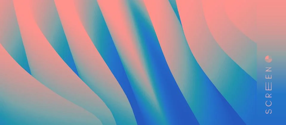 Abstract background with dynamic effect. 3d vector illustration for design. Stock Illustration