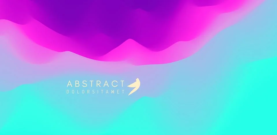 Abstract background with dynamic effect. Creative design poster. Stock Illustration