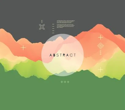 Abstract background. Dynamic effect. Futuristic technology style. Stock Illustration