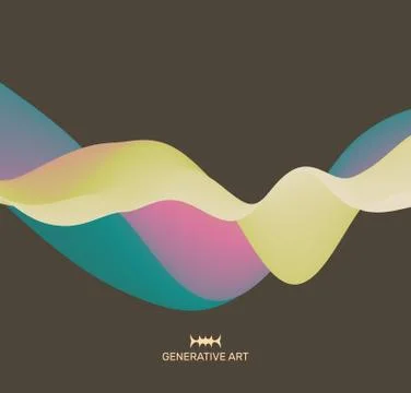 Abstract background with dynamic effect. Futuristic technology style. Stock Illustration