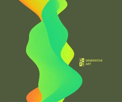 Abstract background with dynamic effect. Futuristic Technology Style. Stock Illustration