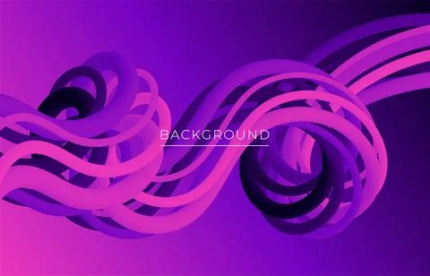 Abstract background with dynamic effect. Futuristic Technology Style. Motion  Stock Illustration