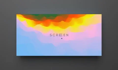 Abstract background with dynamic effect. Modern pattern. Vector illustration Illustrazione stock