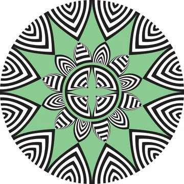 Abstract background with dynamic effect. Modern pattern. 스톡 일러스트