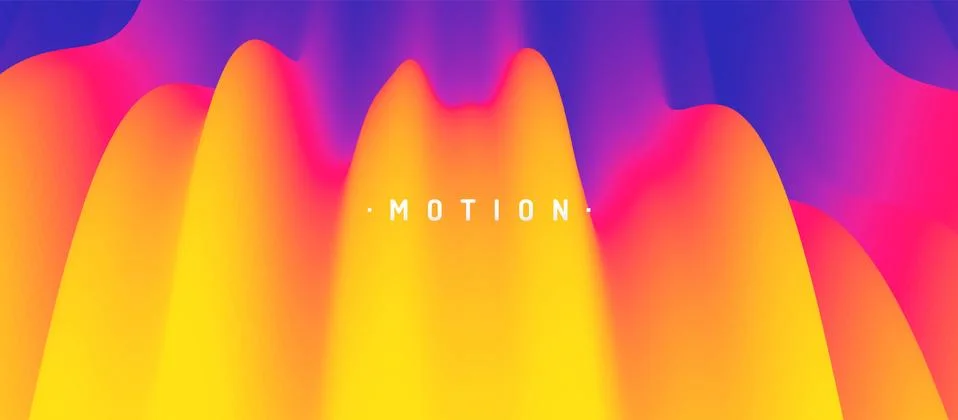 Abstract background with dynamic effect. Motion vector Illustration. Stock Illustration