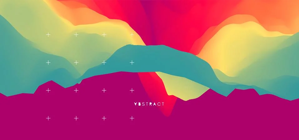 Abstract background with dynamic effect. Motion vector Illustration. Stock Illustration