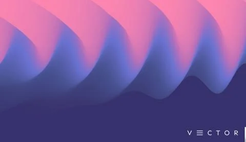 Abstract background with dynamic effect. Motion vector Illustration..Trendy g Stock Illustration