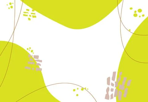 Abstract background with dynamic linear waves and shapes. Vector illustration in Stock Illustration