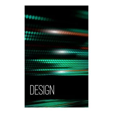Abstract background with dynamic shape composition. Design element for post.. Stock Illustration