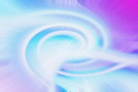Abstract background with a dynamic spiral motion effect in shades of bright Stock Illustration