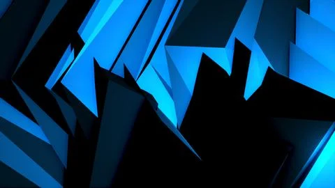 Abstract background with a dynamic wave. Big data visualization. 3d rendering. イラスト素材