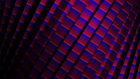 Abstract background with a dynamic wave. Big data visualization. 3d rendering. イラスト素材
