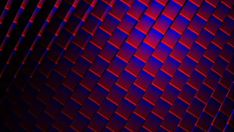 Abstract background with a dynamic wave. Big data visualization. 3d rendering. Illustrazione stock