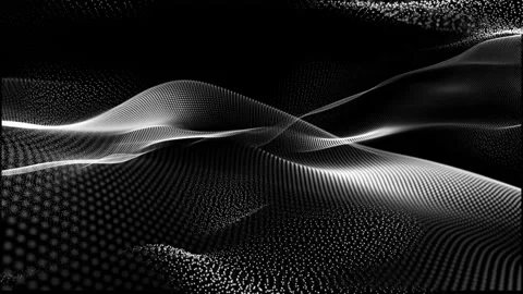 Abstract background with a dynamic wave. Connecting background. Abstract wav.. Stock Footage 229373285