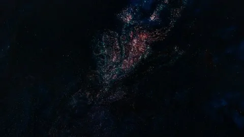 Abstract background with effect dramatic dark flow in outer space. Backdrop Stock Footage 227818178