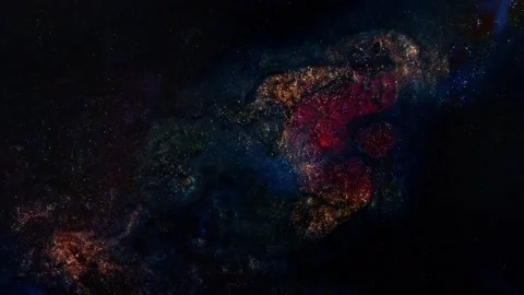 Abstract background with effect dramatic dark flow in outer space. Backdrop Stock Footage 237940765