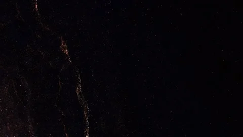 Abstract background with effect explosion stars. Fluid art of movement galaxy Stock-Footage 266620018