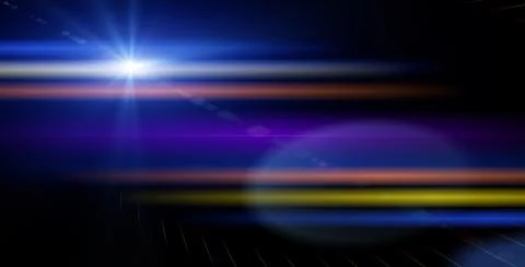 Abstract Background effect with light and space effect with a hint of retro. Stock Photos