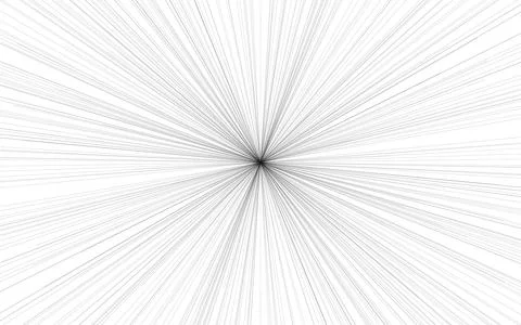 Abstract background, effect line radiating from gray center 스톡 일러스트