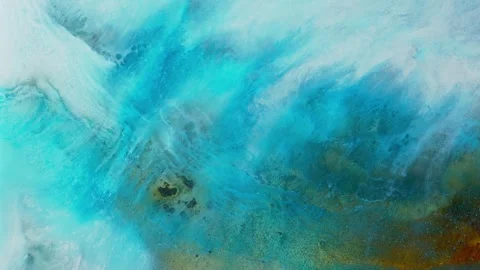 Abstract background with effect sea waves and foam. Smartphone wallpaper or Stock-Footage 260977792