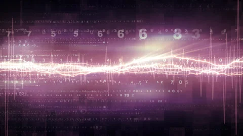 Abstract background with electric arcs Stock Footage 35542782