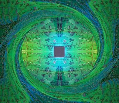 Abstract background electronics Foto stock