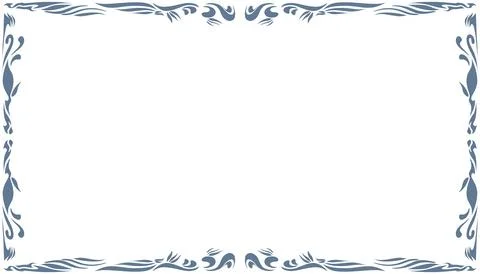 Abstract background with elemental blue border or frame. Perfect for card b.. 스톡 일러스트