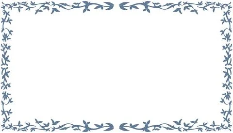 Abstract background with elemental blue border or frame. Perfect for card b.. Stock Illustration