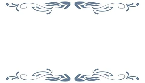 Abstract background with elemental blue border or frame. Perfect for card b.. Stock Illustration