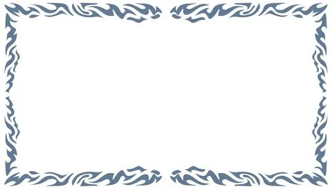 Abstract background with elemental blue border or frame. Perfect for card b.. 스톡 일러스트